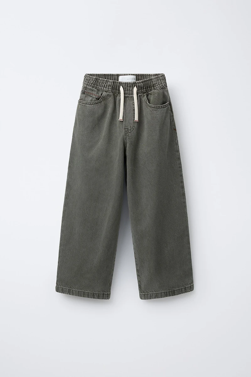 BAGGY TWILL PANTS