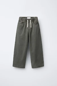 BAGGY TWILL PANTS