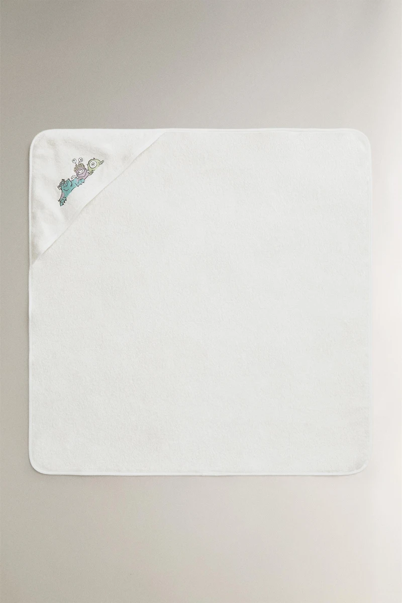 MONSTERS, INC. HOODED BABY TOWEL