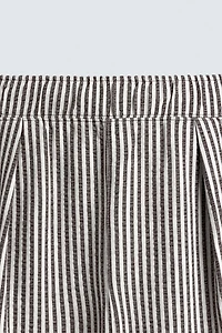 STRIPED SEERSUCKER COMFORT PANTS
