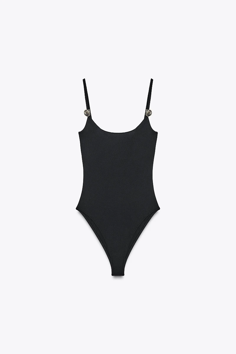 SEASHELL POLYAMIDE BODYSUIT