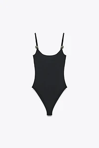 SEASHELL POLYAMIDE BODYSUIT