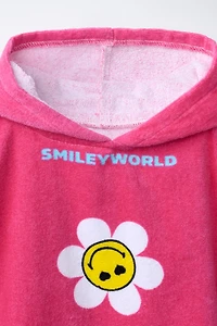 SMILEYWORLD ® TERRYCLOTH PONCHO