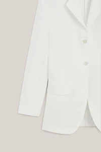 Flowing linen blend blazer - LIMITED EDITION