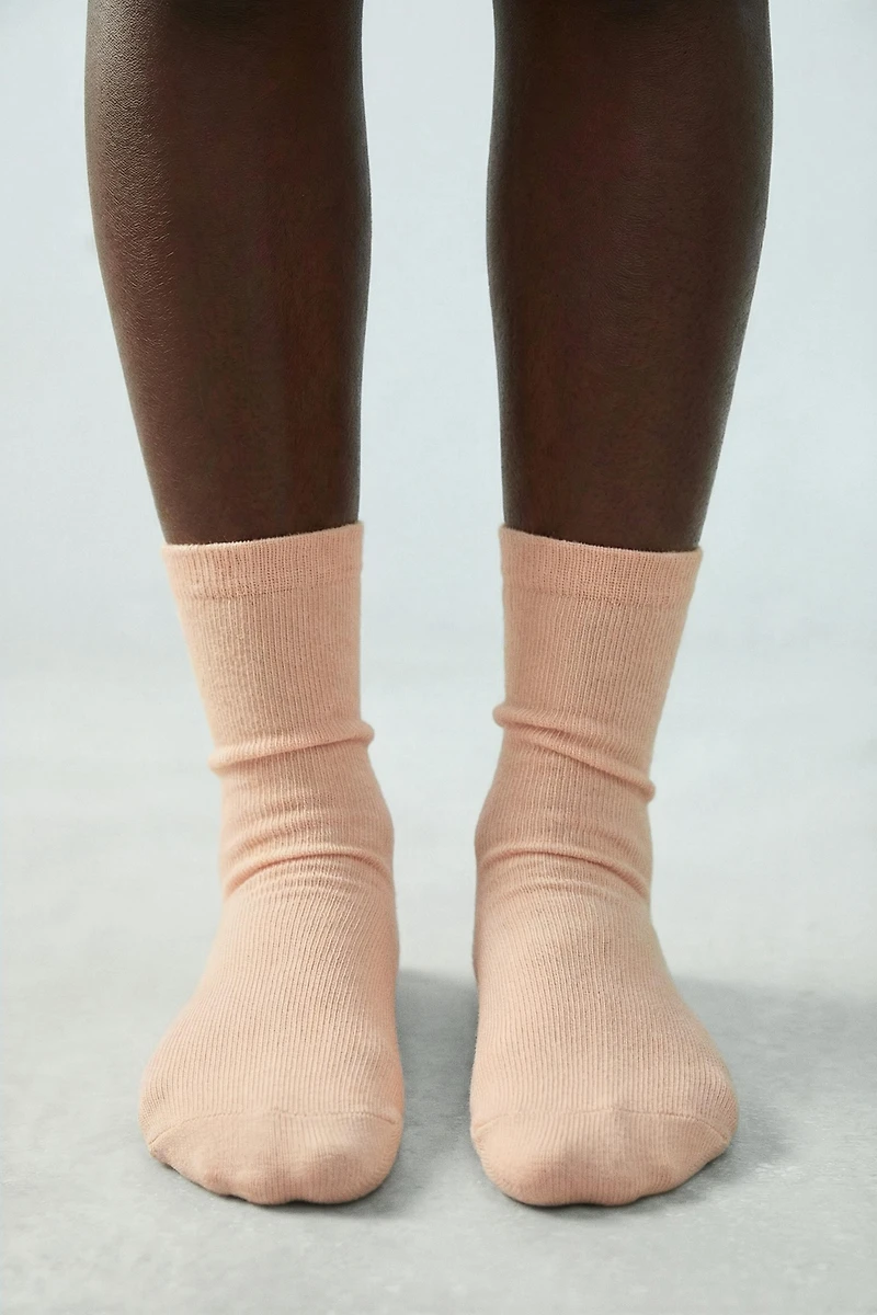 FIVE-PACK OF STRIPED TALL SOCKS