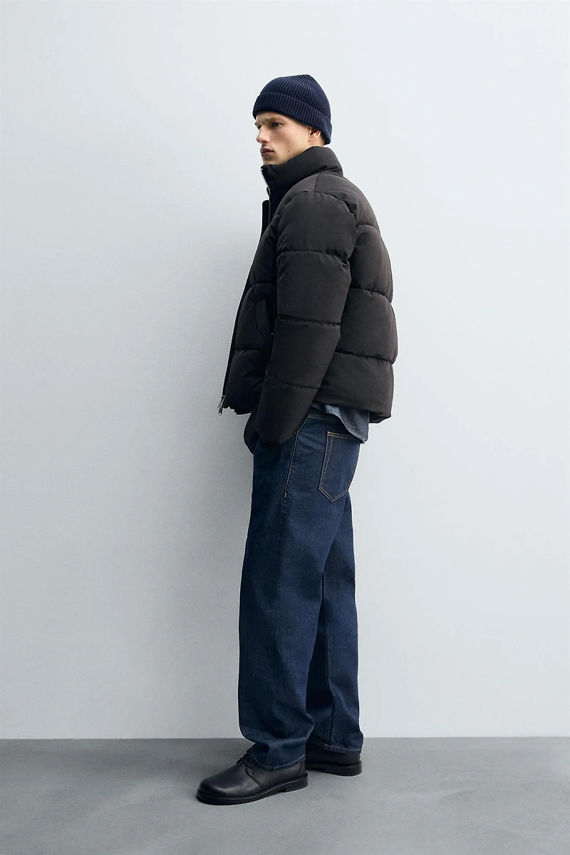 BOXY FIT WATER REPELLENT PUFFER JACKET