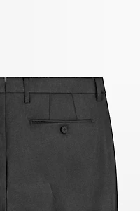 Cold wool suit trousers