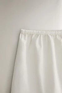 EMBROIDERED COTTON SHORTS