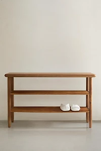 ACACIA SHOE RACK BENCH
