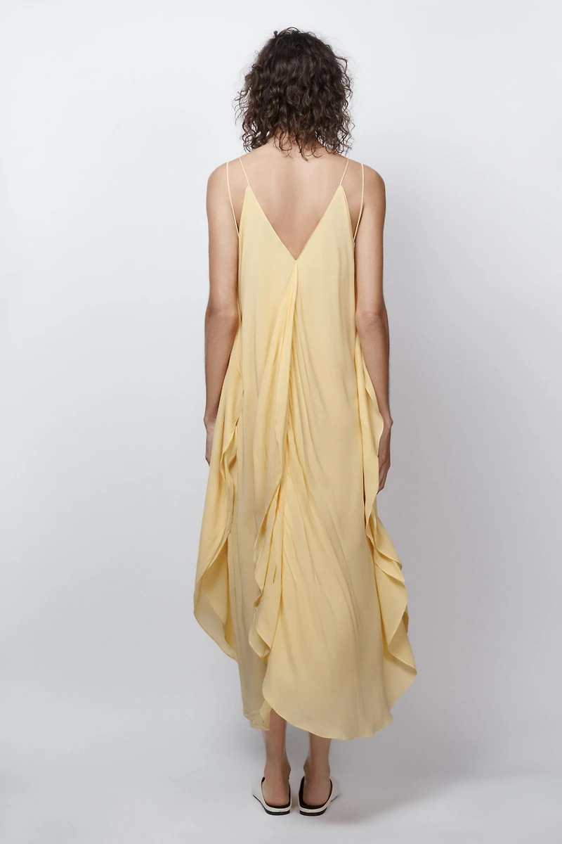 ZW COLLECTION LIMITED EDITION FLOWY RUFFLED DRESS