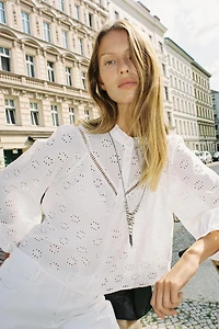 CHEMISE BRODERIES PERFORÉES