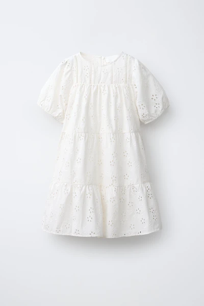 EMBROIDERED DRESS