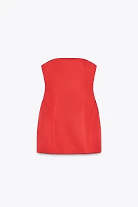 SATIN PLAYSUIT DRESS