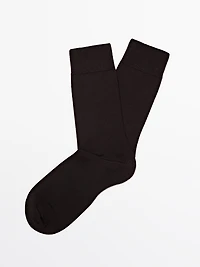 Wool blend socks