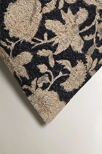 FLORAL PRINT CUSHION COVER