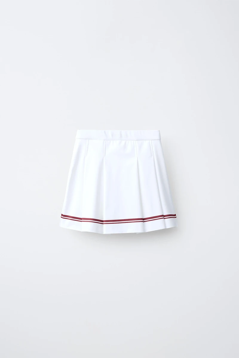 JUPE SPORT À RAYURES