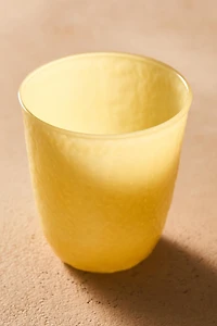TEXTURED BOROSILICATE GLASS TUMBLER