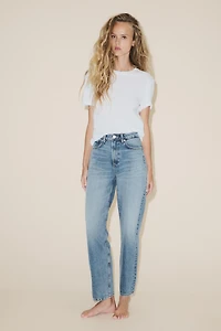 TRF MOM FIT HIGH WAIST JEANS