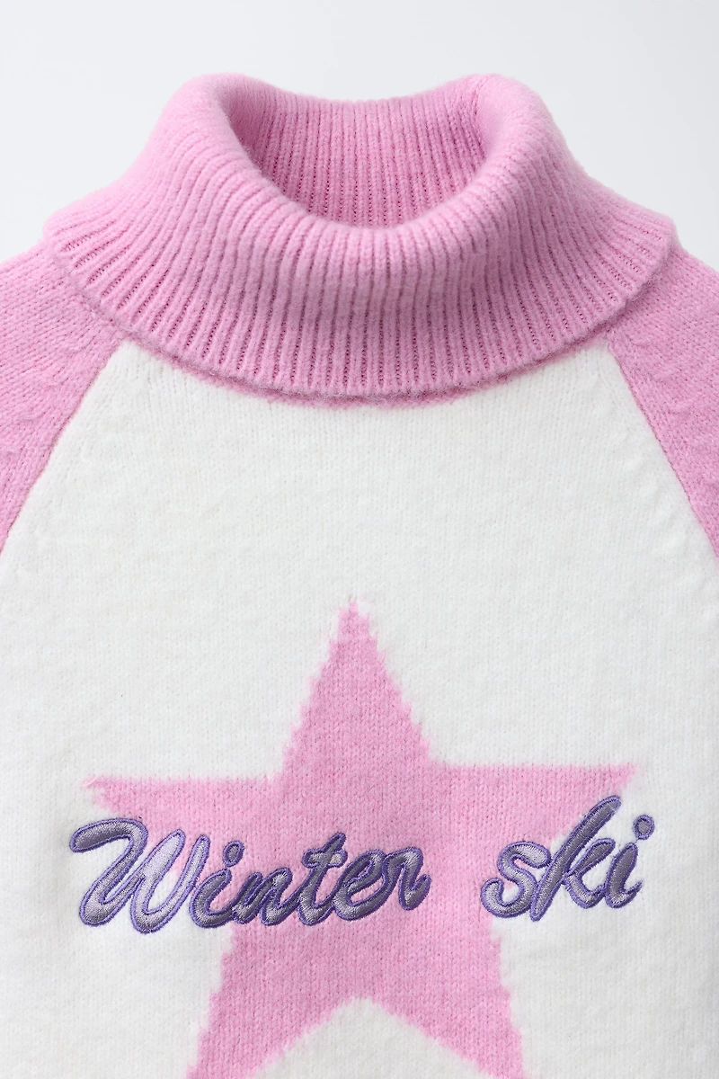 COLOR BLOCK KNIT JUMPER SKI COLLECTION