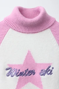 COLOR BLOCK KNIT JUMPER SKI COLLECTION