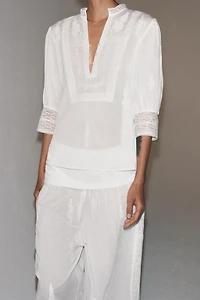 EMBROIDERED BLOUSE ZW COLLECTION