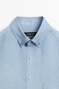 Regular fit flowing shirt