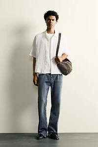 TEXTURED RELAXED FIT SHIRT