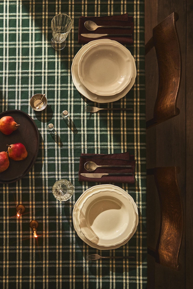 NAPPE COTON TEINTÉE NOËL