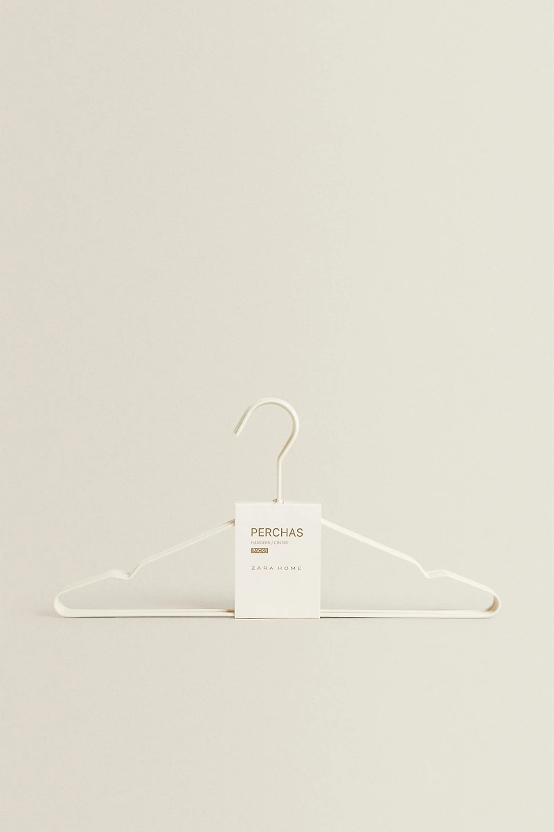 CINTRE ENDUIT (LOT DE 6)