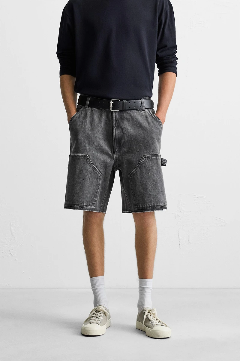CARPENTER POCKET BERMUDA SHORTS