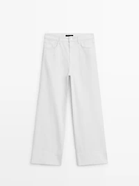 Culotte fit jeans