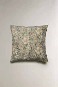 MORRIS & CO. LEAF THROW PILLOW COVER