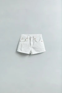 BERMUDA EN DENIM FLEURS