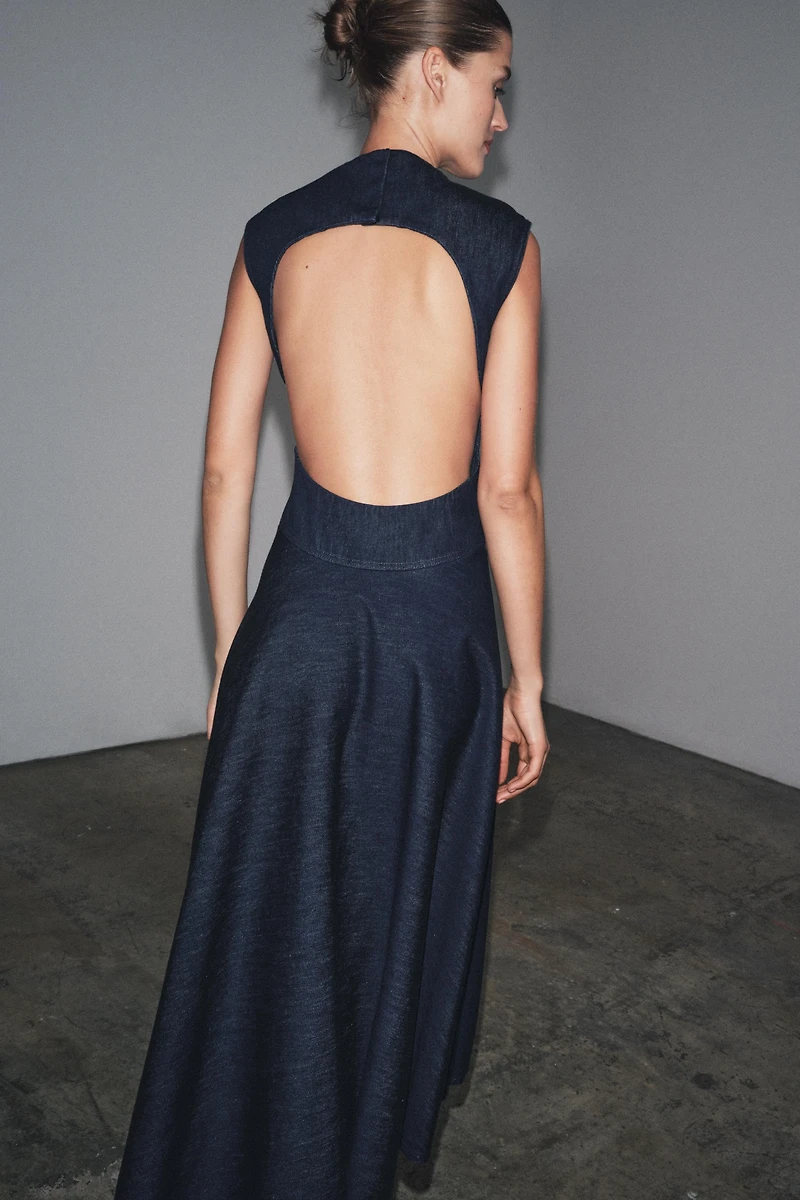 ROBE MIDI EN DENIM ZW COLLECTION