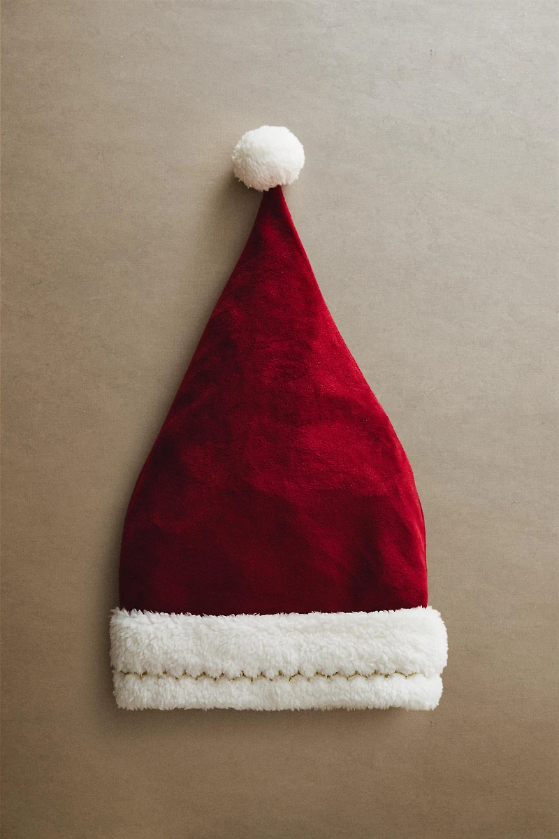 CHILDREN'S CHRISTMAS SANTA CLAUS HAT