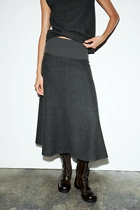 SOFT A-LINE SKIRT