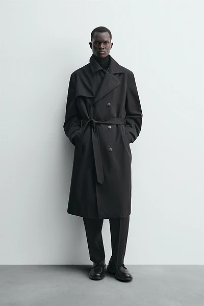 WATER REPELLENT MANTECO TRENCH COAT