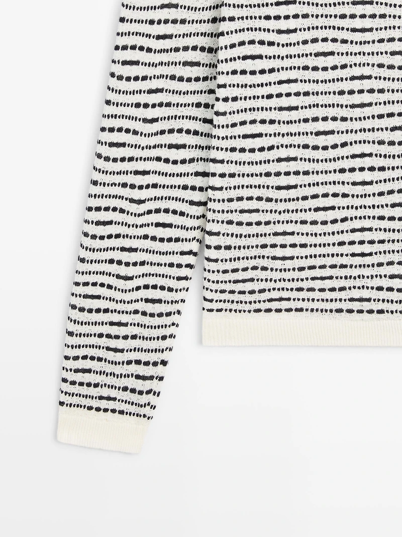 100% cotton knit cardigan
