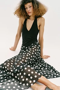 ROBE BIMATIÈRE À POIS