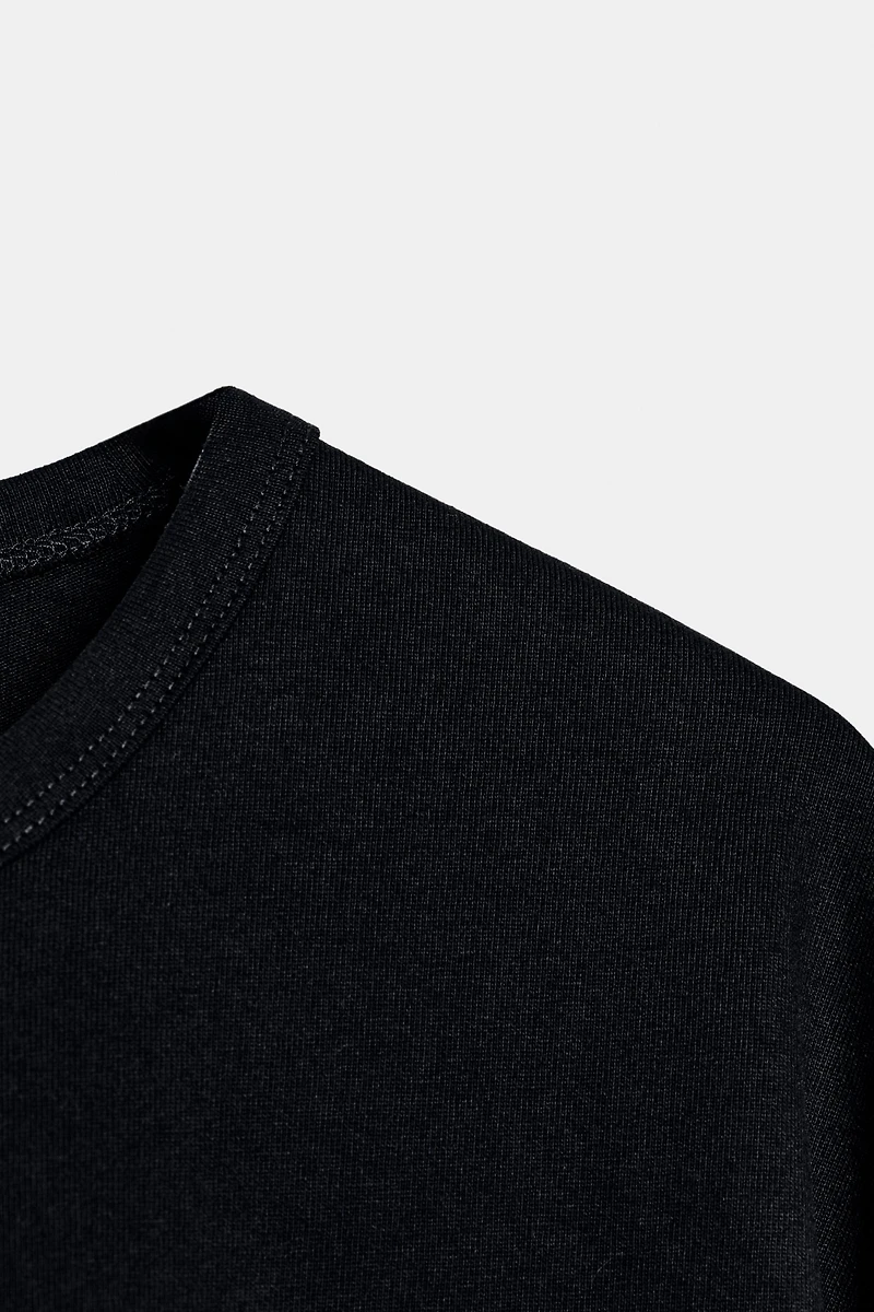 RUSTIC THREE-QUARTER SLEEVE T-SHIRT