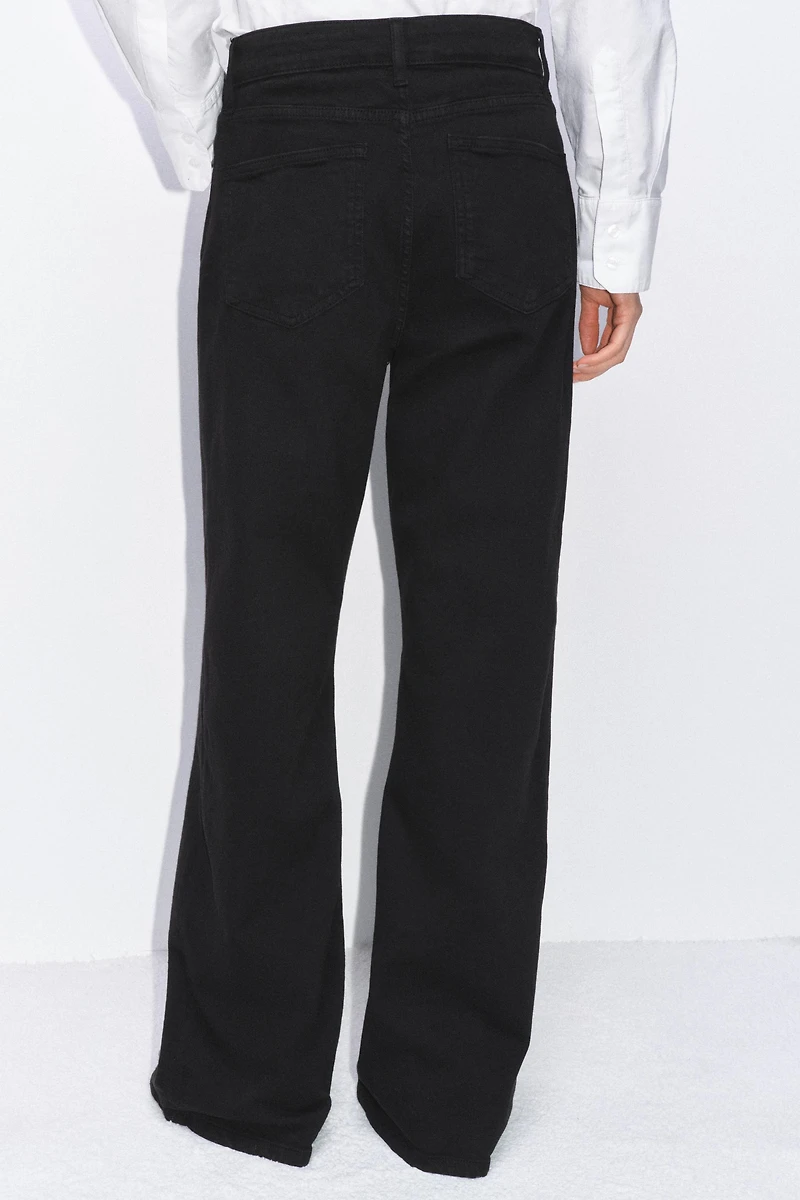 ZW COLLECTION HIGH-WAIST WIDE LEG JEANS