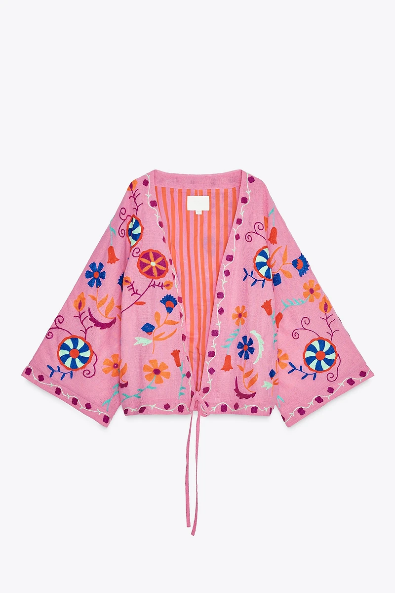 EMBROIDERED KAFTAN