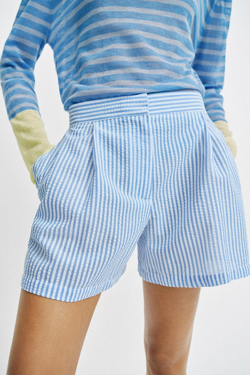 STRIPED SHORTS