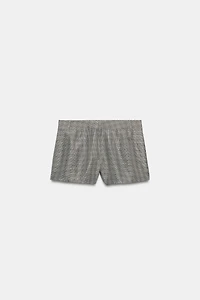 ZW COLLECTION PLAID SHORTS