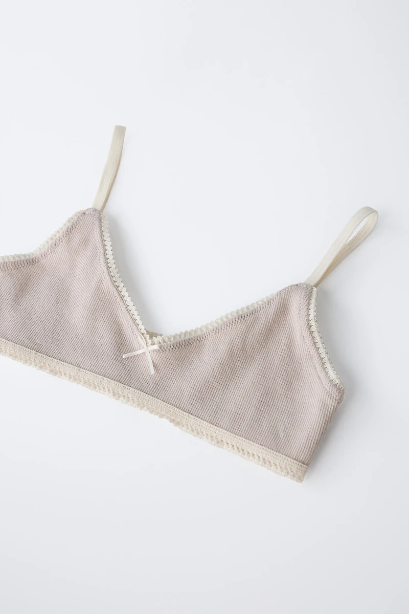 9-14 YEARS/ THREE-PACK OF RIBBED TOPS