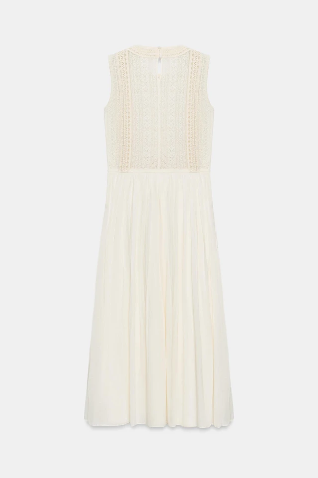 Zara ZW COLLECTION MIDI DRESS WITH TIES at Mall of America in Bloomington, MN Zara ZW COLLECTION MIDI DRESS WITH TIES at Mall of America in Bloomington, MN
