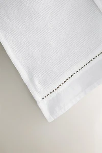 WAFFLE-KNIT KITCHEN TOWELS (SET OF 2)