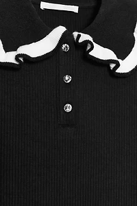 JEWELED POLO SHIRT