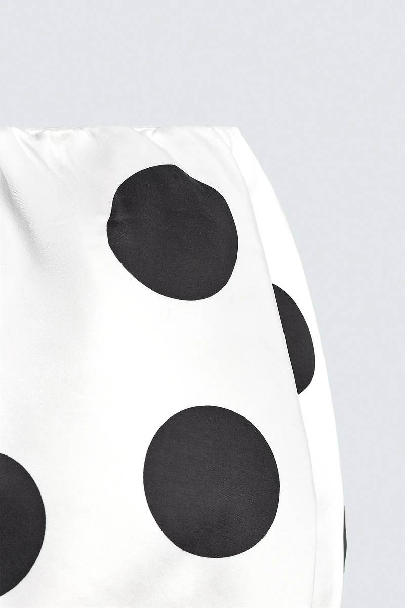 MINI-JUPE BALLON À POIS HARRY LAMBERT FOR ZARA X DISNEY
