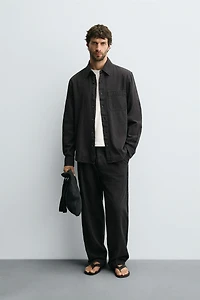 FLOWY COTTON - LINEN PANTS